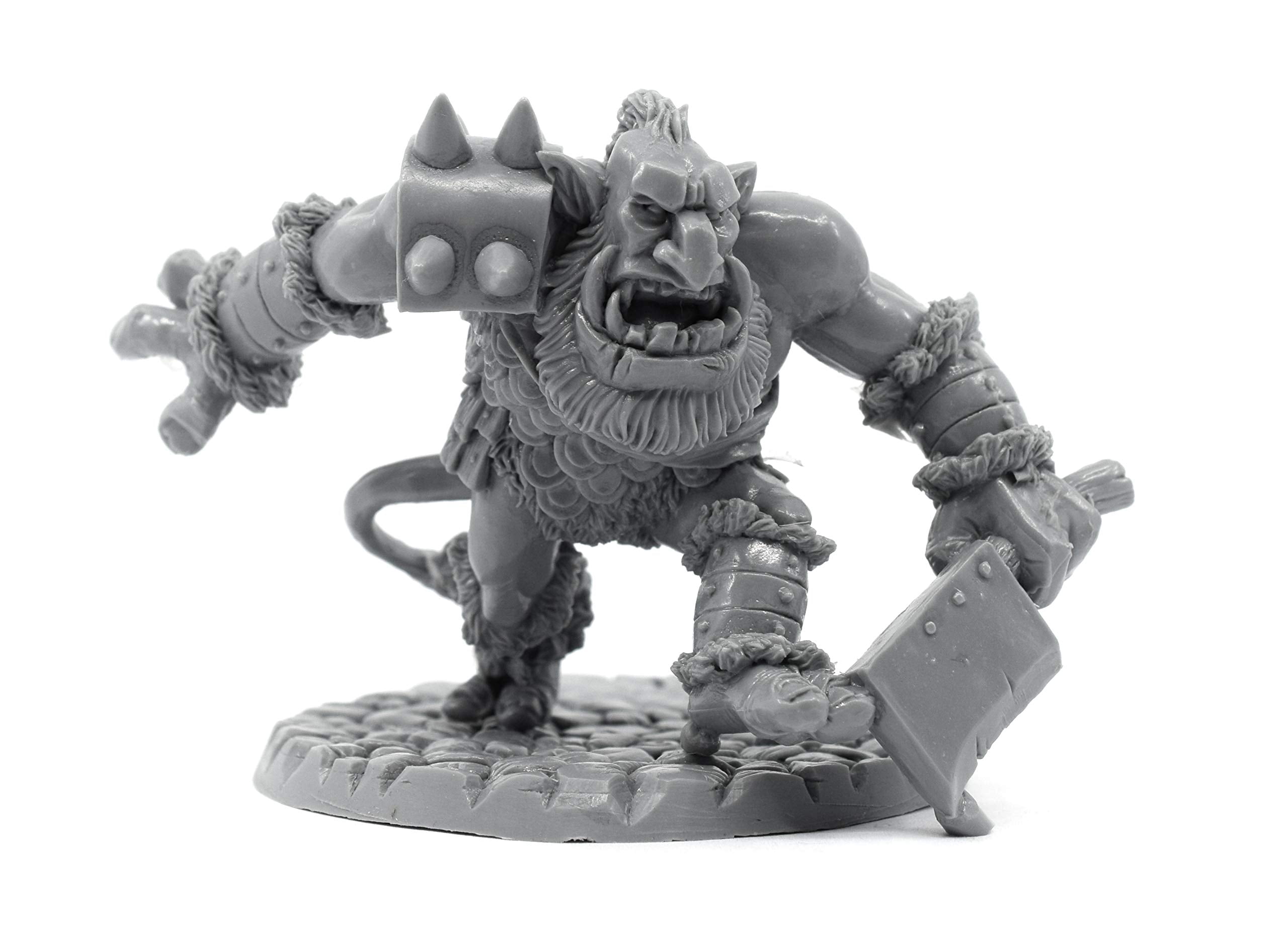 Stonehaven Female Owlfolk Fighter Miniature – 28mm Scale Pewter Figure For RPGs & Tabletop Games