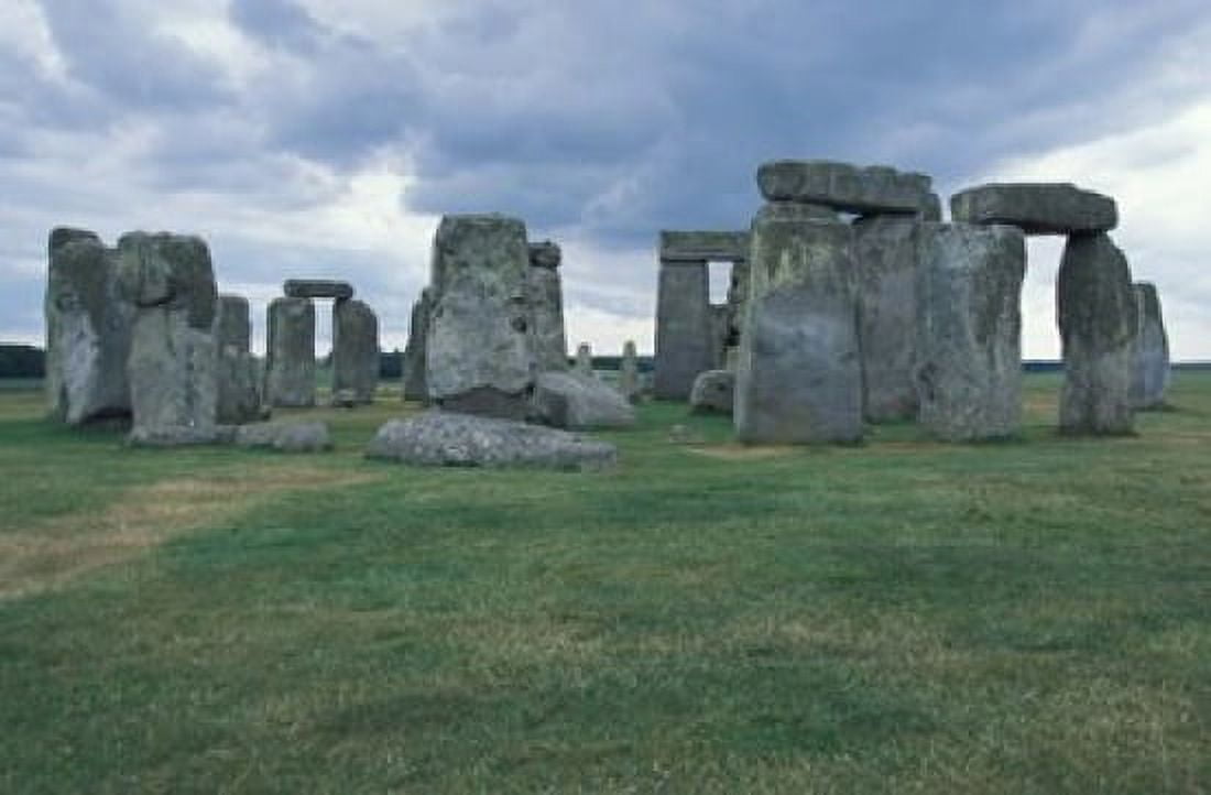 Stonehenge Avebury Wiltshire England Canvas Art - David Herbig DanitaDelimont (35 x 23)