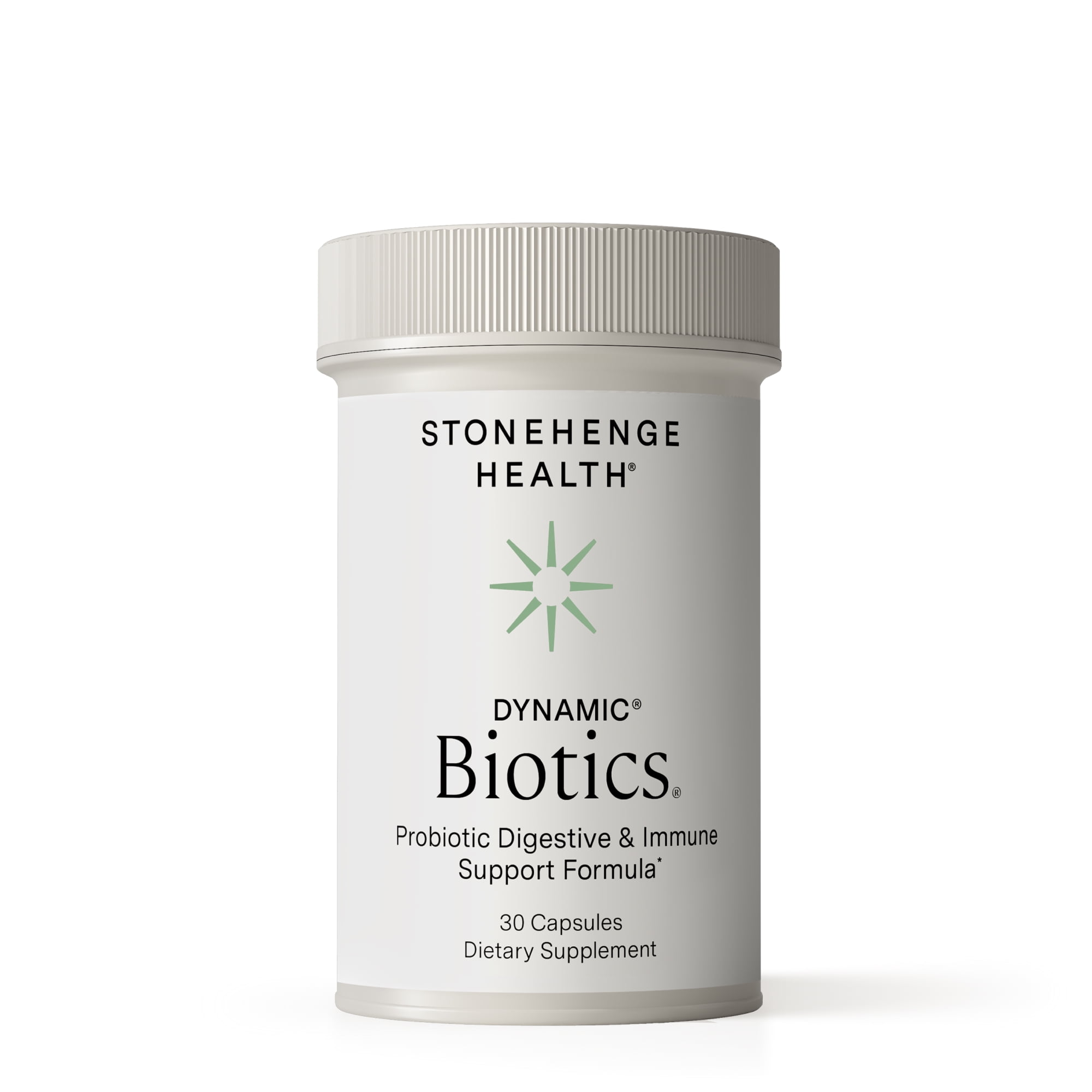 Stonehenge Health Dynamic Biotics Probiotics 55 Billion CFU, 16 Strains, Prebiotic, Synbiotic, Lactobacillus Acidophilus, Delayed Release, Shelf Stable, Supplement Capsule (1 Pack)