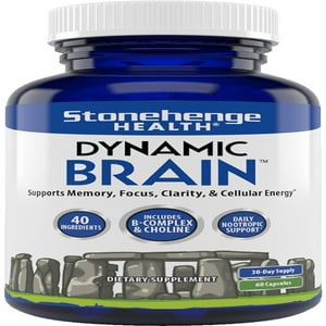 Customer reviews for Stonehenge Health Dynamic Brain Nootropic Supplement For Enhanced Memory, Focus, & Learning, 60 Caps Customer reviews for Stonehenge Health Dynamic Brain Nootropic Supplement For Enhanced Memory, Focus, & Learning, 60 Caps