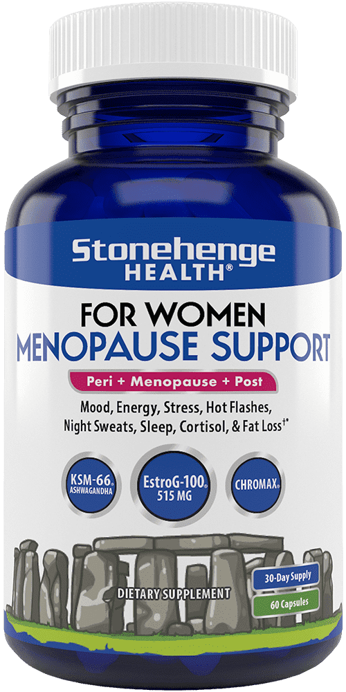 Stonehenge Health For Women Menopause Support, Mood, Energy, Stress, Hot Flashes, Night Sweats, Sleep