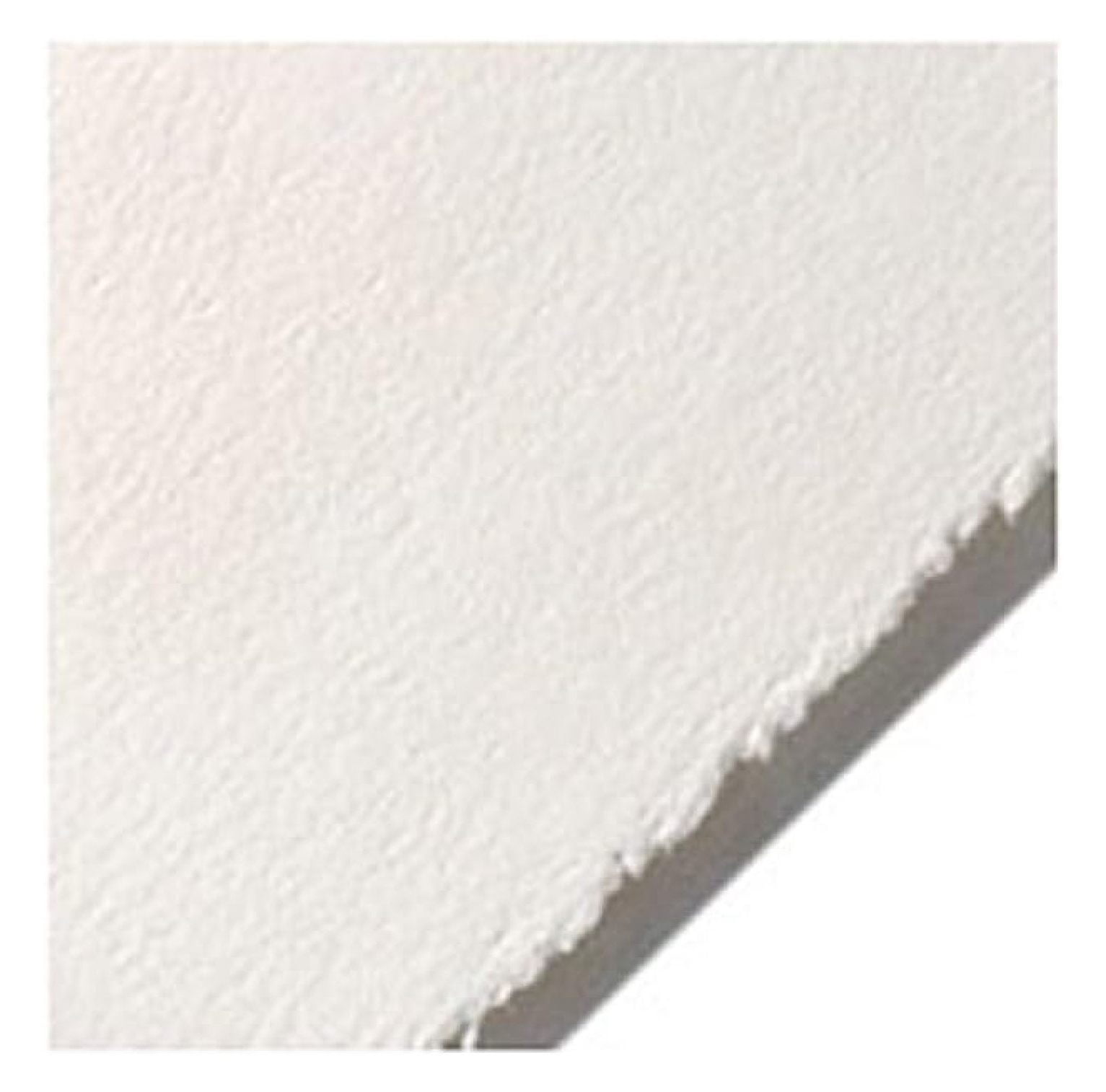Stonehenge Paper - Cotton Deckle Edge Sheets - 22 x 30 Inch - White - 25 Pack - Printmaking, Watercolor, Pastel Art