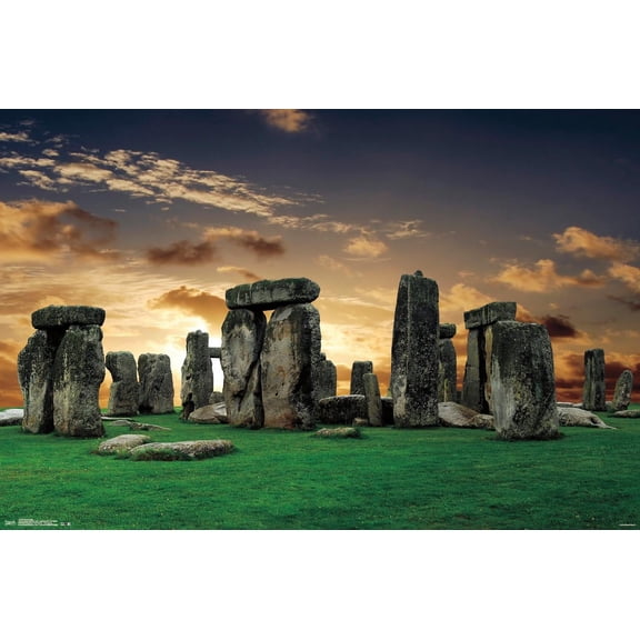 Stonehenge Wall Poster, 22.375" x 34"