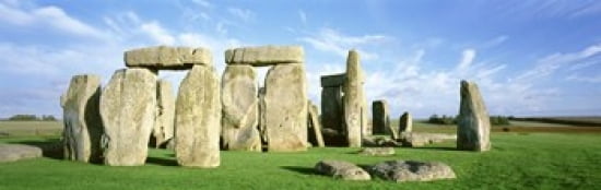 Stonehenge Wiltshire England United Kingdom Canvas Art - Panoramic Images (36 x 12)