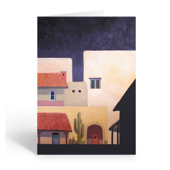 Stonehouse Collection | 10 Mexico Note Cards | Mexico | USA Made | Set of 10 Mexico Thank You, Blank Note Card (Adobe Inn)
