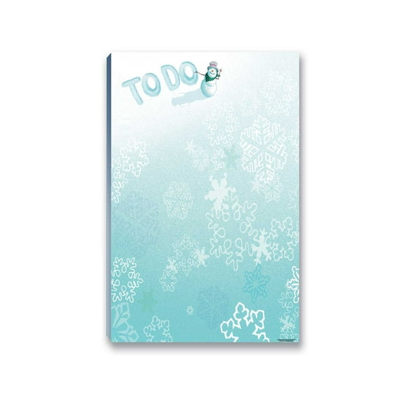 Stonehouse Collection 5.5 x 8.5 in. Christmas To Do List Notepad - 45009