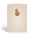 thumbnail image 1 of Stonehouse Collection Capybara Note Card Set – Cute Animal Thank You Cards, Blank Inside Greeting Cards for All Occasions, Stationery for Animal Lovers, 10 Pack with Envelopes - Made in the USA, 1 of 5