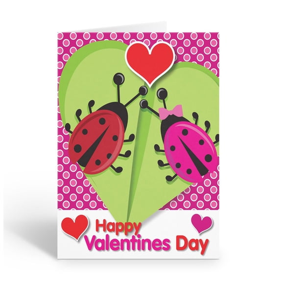 Stonehouse Collection | Cute LadyBug Valentine's Day Cards | Adorable Kids Valentines | Loving Greeting Cards (Ladybugs)