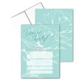 thumbnail image 1 of Stonehouse Collection Floral Wedding Invitation - 25 Cardstock Invites, 1 of 5