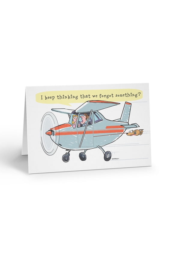 - Funny Airplane Birthday Cards - Belated Pilot Birthday C