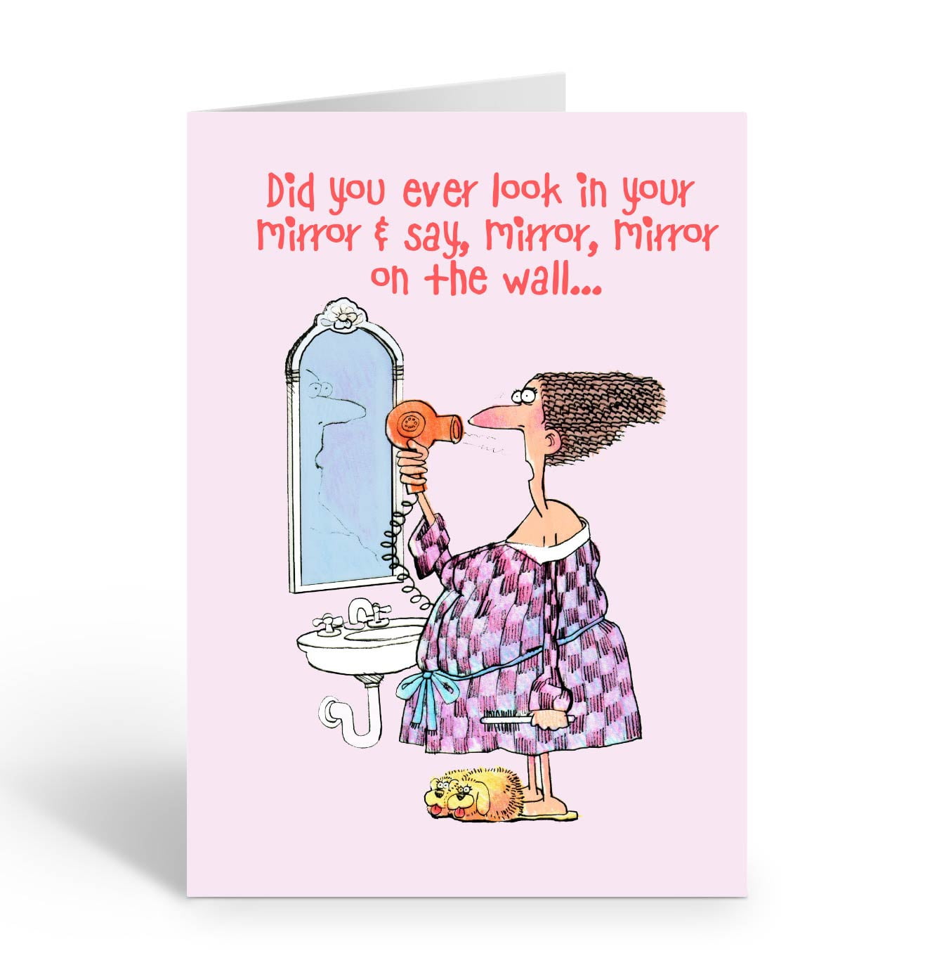 Stonehouse Collection Funny Birthday Card for Women Hilarious Wind