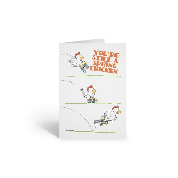 Stonehouse Collection | Funny Spring Chicken Birthday Cards | Humorous Greeting