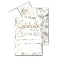 thumbnail image 1 of Stonehouse Collection Marble Party Invitations With Envelopes - 25 Count - B1522, 1 of 4