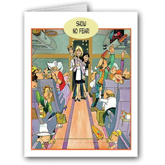 Stonehouse Collection |The Old Pro Funny Airplane Pilot Note Card | 10 Boxed Airplane Note Cards & Envelopes | Pilot Gift (Flight Attendant)