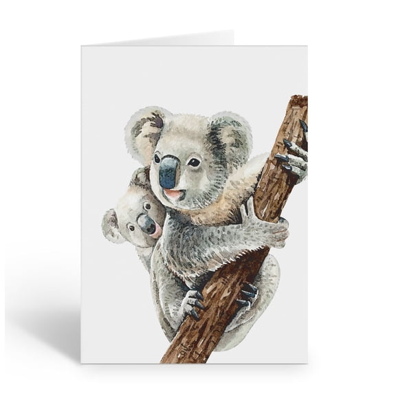 Stonehouse Collection | Wild Life Note Card Set | Animal Thank You Cards | Blank