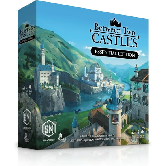Between Two Castles Essential Edition Strategy Board Game - Matt O'Malley & Ben Rosset - Stonemaier