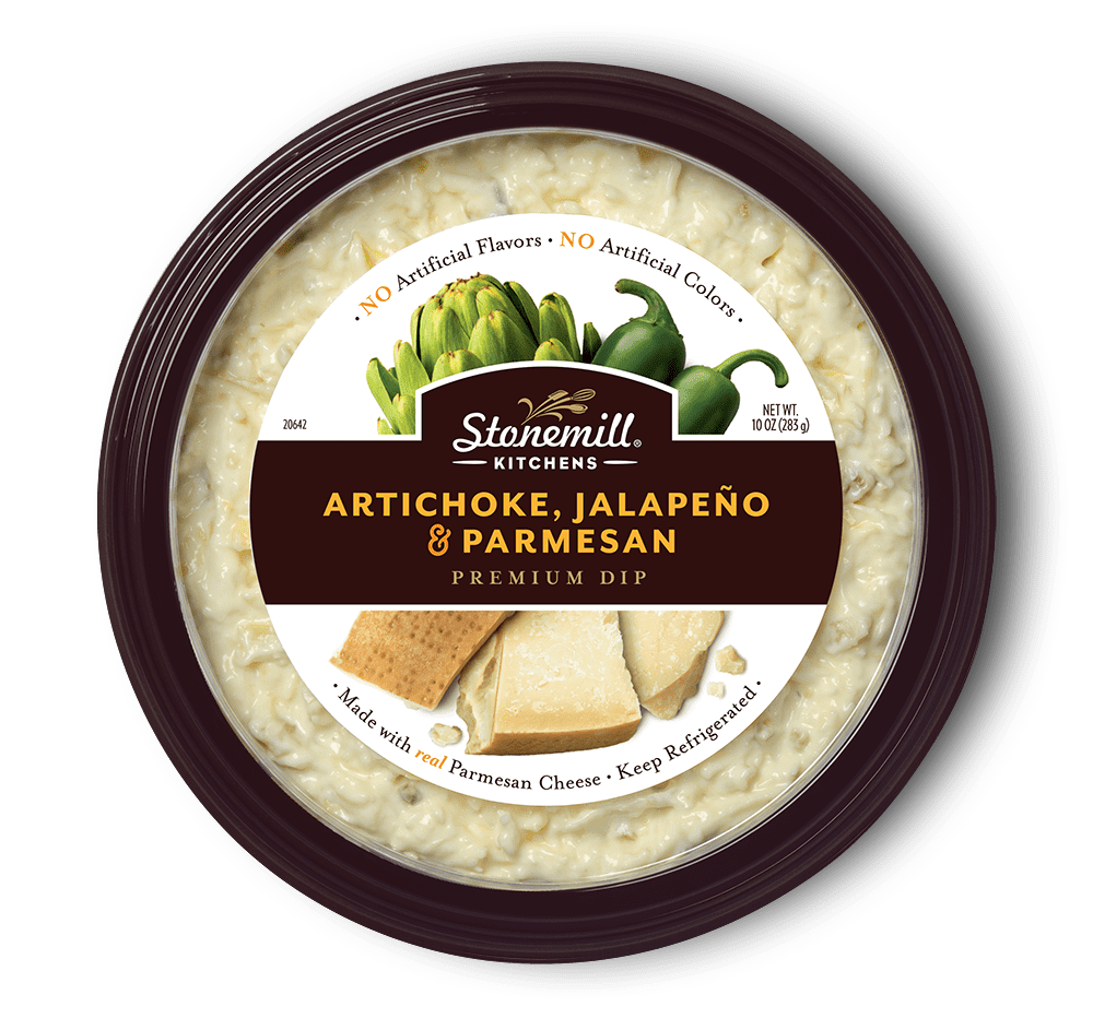 Stonemill Kitchens Artichoke, Jalapeno & Parmesan Premium Dip, 10 oz