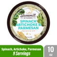 thumbnail image 1 of Stonemill Kitchens Spinach & Artichoke Parmesan Dip, 10 oz Tub (Refrigerated), 1 of 7