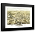 thumbnail image 1 of Stoner 13x12 Black Modern Framed Museum Art Print Titled - Reedsburg Wisconsin - Stoner 1874, 1 of 5