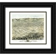 thumbnail image 1 of Stoner 22x20 Black Ornate Wood Framed with Double Matting Museum Art Print Titled - Boscobel Wisconsin - Stoner 1869, 1 of 4