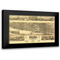 thumbnail image 1 of Stoner 24x17 Black Modern Framed Museum Art Print Titled - Racine Wisconsin - Stoner 1883, 1 of 5