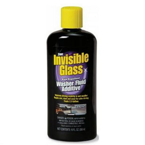 Stoner 91491 Invisible Glass Cleaner w/ Rain Repellent Washer Fluid - 10 oz.
