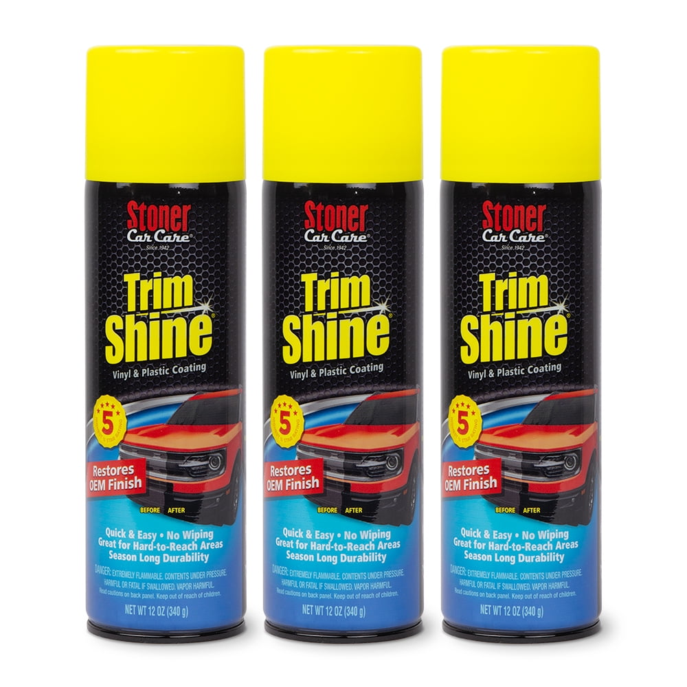 Stoner Car Care 910343PK 12Ounce Trim Shine Protectant Aerosol