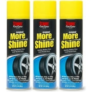 Stoner Car Care 91044-3PK 12-Ounce More Shine Original Tire Dressing Spray for Tire and Wheel Care and Long Lasting Tire Shine Rain Resistant Make Faded Tires Look New, Pack of 3