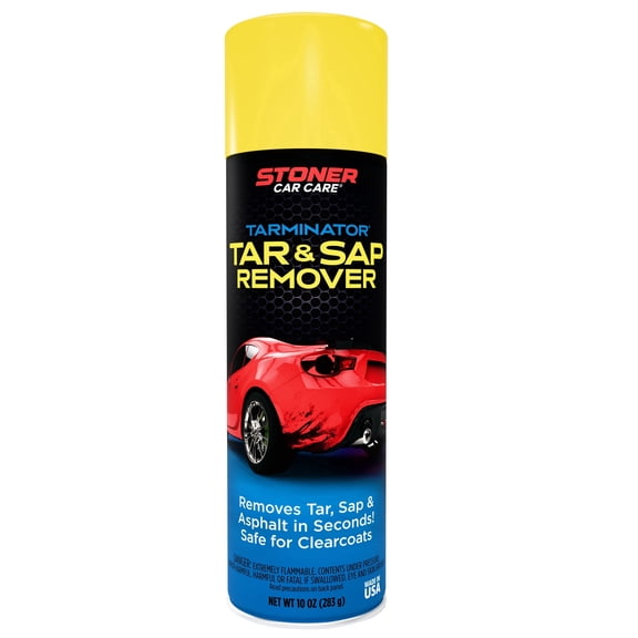 Stoner Car Care 91154 Tarminator Tar, Sap, and Asphalt Remover, Safe on Automotive Paint and Chrome on Cars, Trucks, RVs, Motorcycles, and Boats, 10 Fl Oz, Pack of 1