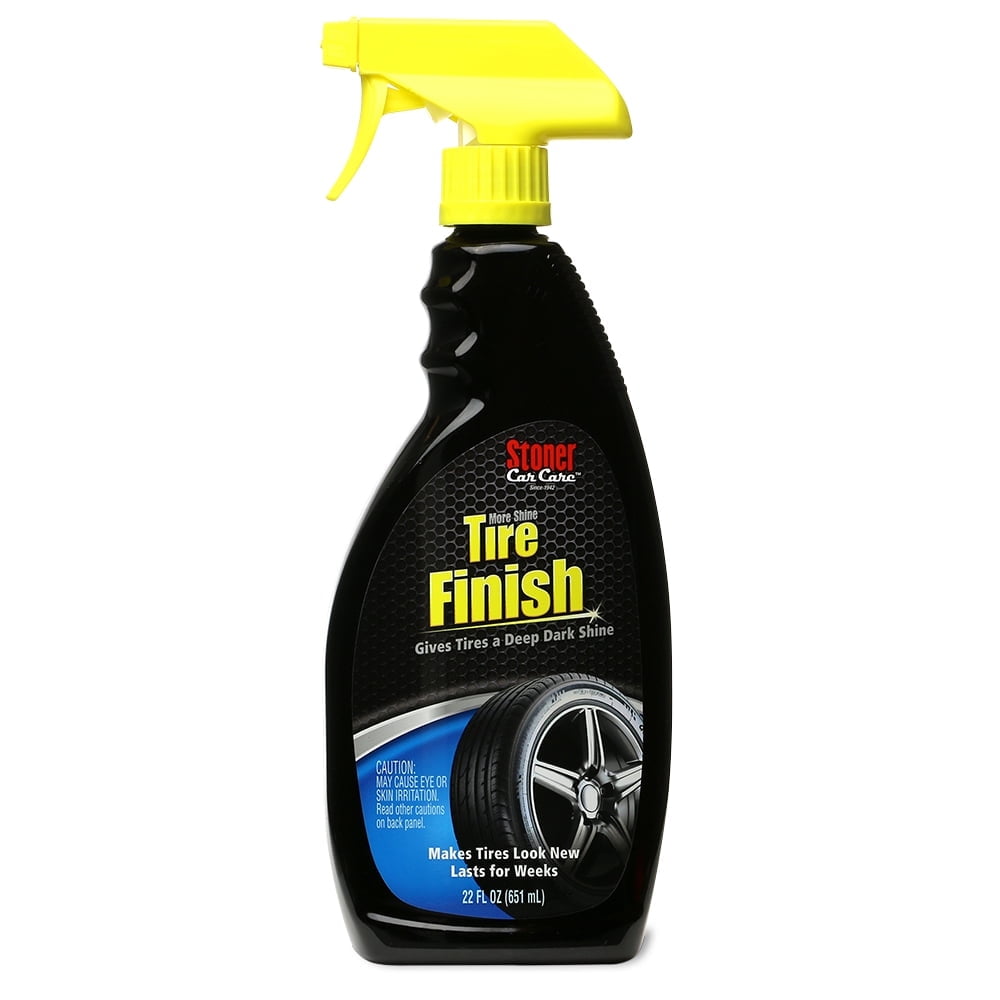 Stoner Car Care 92044 More Shine Tire Finish Enhances Color & Restores Natural Finish for a Non-Greasy Showroom Tire Shine, 22 Fl Oz, Pack of 1