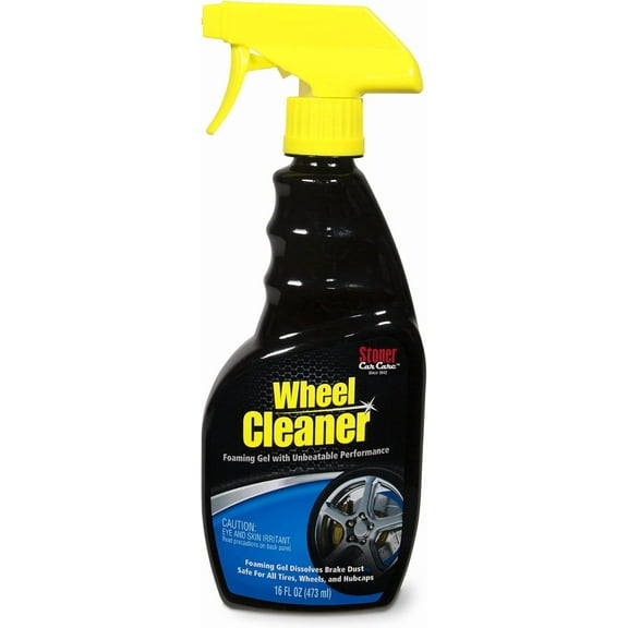 Stoner Car Care 92207 Wheel Cleaner Spray Foaming Gel with Unbeatable Performance, Dissolves Brake Dust, Safe for All Tires, Wheels, and Hubcaps, 16 Fl Oz, Pack of 1