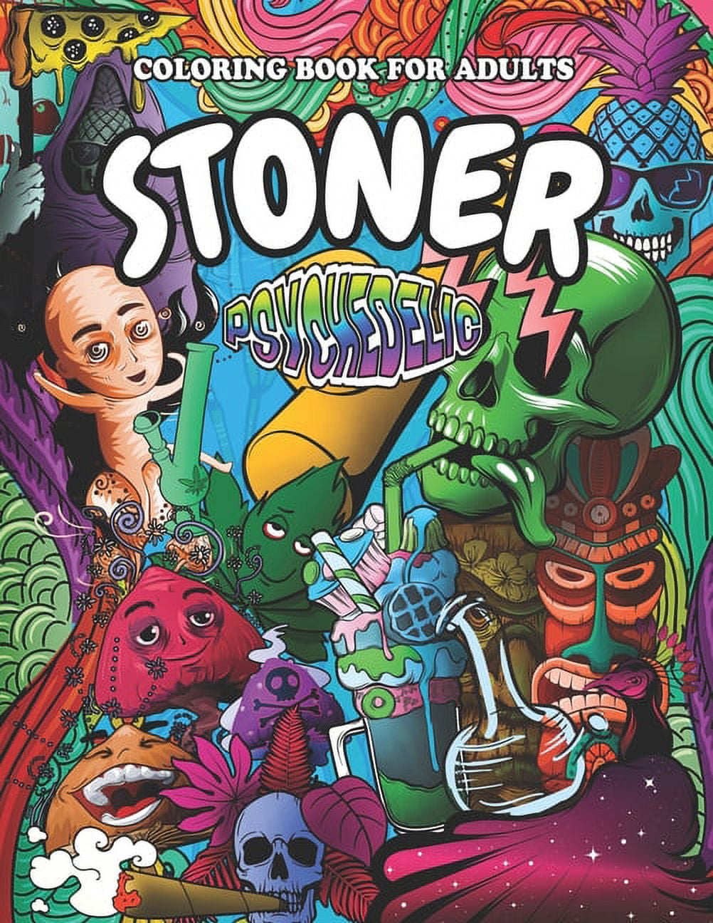 Stoner Coloring Book for Adults: Adult Coloring Book by Domè Betz,  Paperback