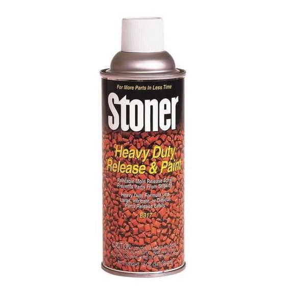 Stoner Heavy Duty Release and Paint, 12 oz, Aerosol E317