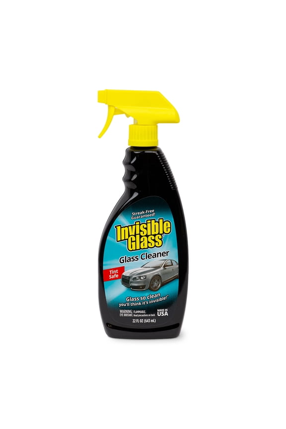 Invisible Glass 92164 Premium Glass Cleaner Spray Automotive and Home Window Cleaner, Ammonia-Free, Tint-Safe – 22 fl oz, Pack of 1