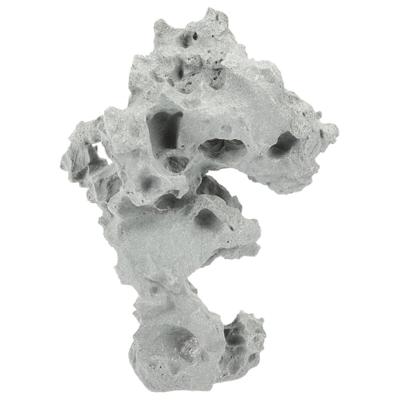 Stones Fish Tank Betta Rockery Zen Garden Decor for outside Home Adornment