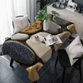 thumbnail image 1 of Stones Table Cloth Waterproof Tablecloths, Gravel Rock Cobblestone Natural Pattern Art Tablecloth Dining Table Cover for Kitchen Party Tabletop Outdoor, Rectangle Tablecloth 60x120 Inch, 1 of 9
