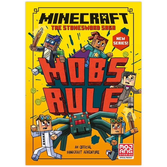 Stonesword Saga (2) MINECRAFT: MOBS RULE! by Mojang AB 2022 PB NEW