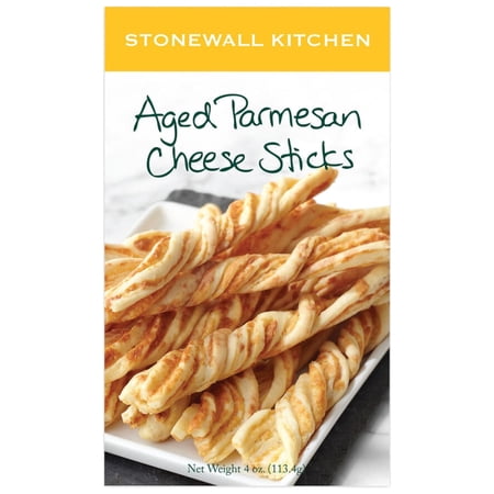 Stonewall Kitchen Aged Parmesan Cheese Sticks, 4 Ounce Box