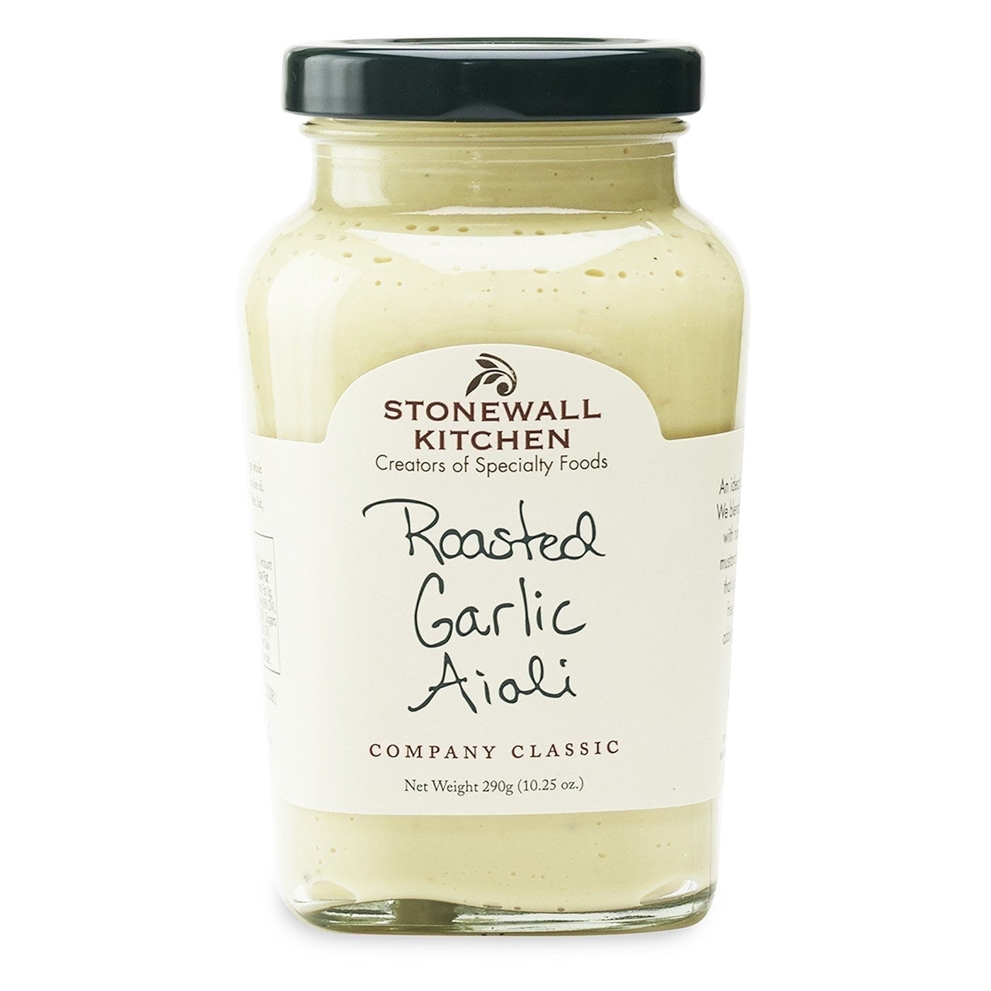 Stonewall Kitchen All Natural Aioli Roasted Garlic - 10.25 oz Pack of 3