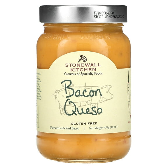 Stonewall Kitchen Bacon Queso, 16 oz (454 g)