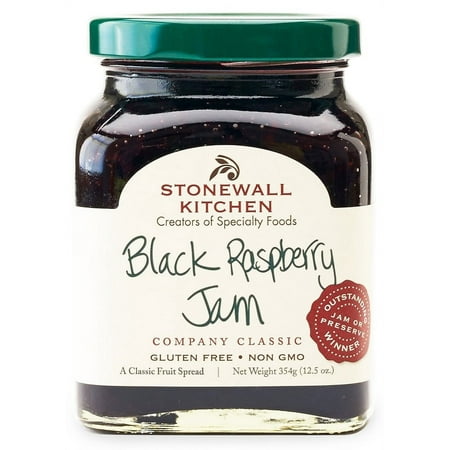 Stonewall Kitchen Black Raspberry Jam, 12.5 Ounce Jar
