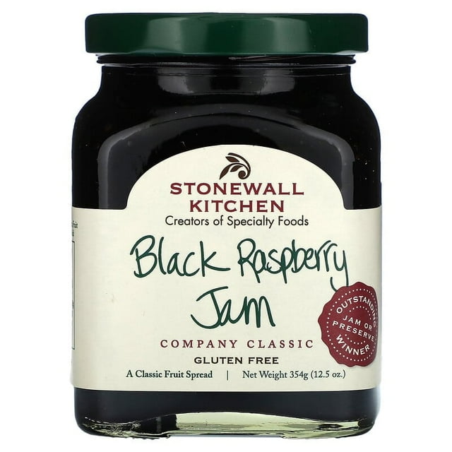 Stonewall Kitchen, Black Raspberry Jam, 12.5 oz Pack of 3