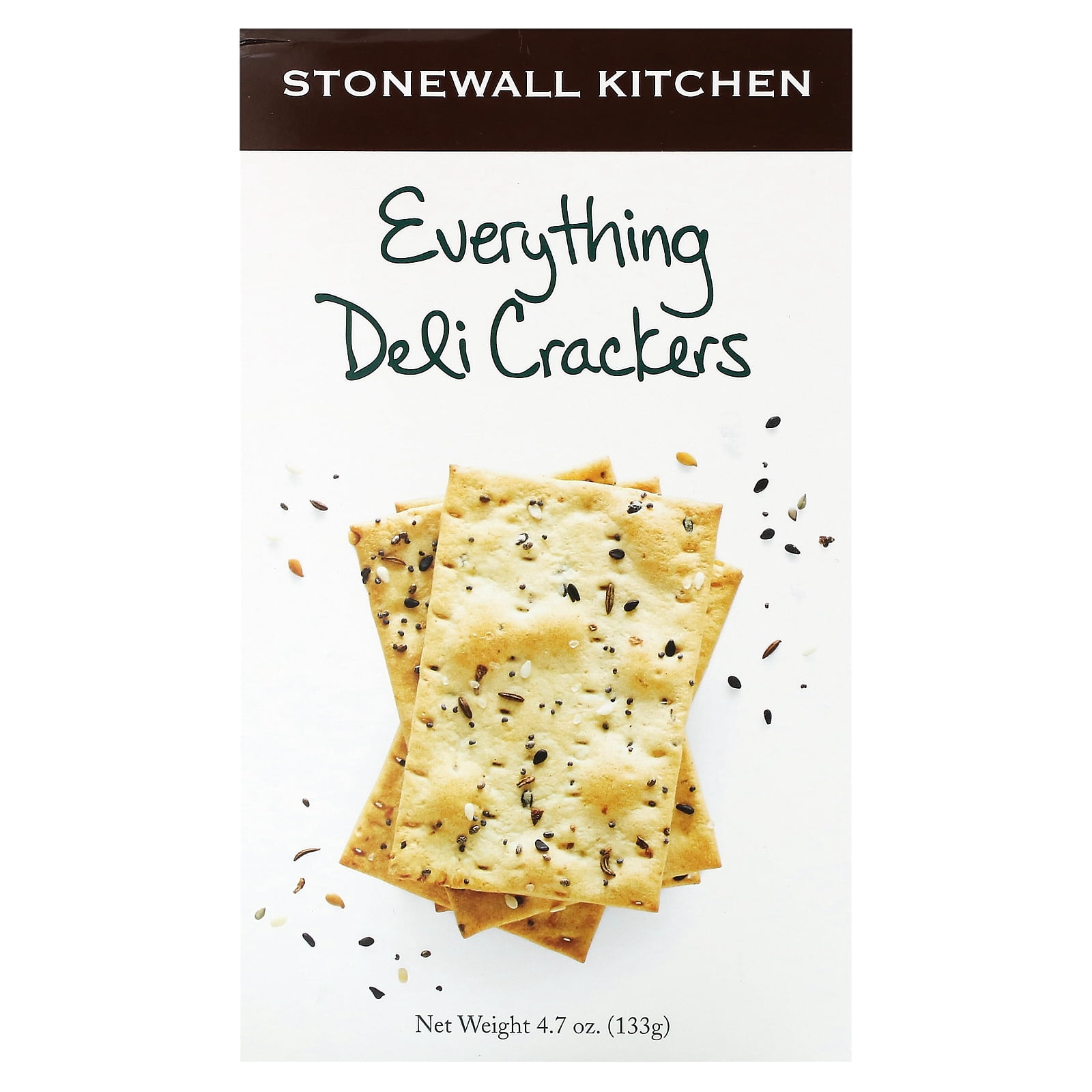 Stonewall Kitchen Deli Crackers, Everything, 4.7 oz (133 g) - Walmart.com