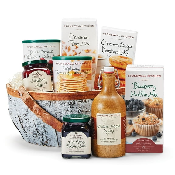 Stonewall Kitchen Family Breakfast Gift Basket