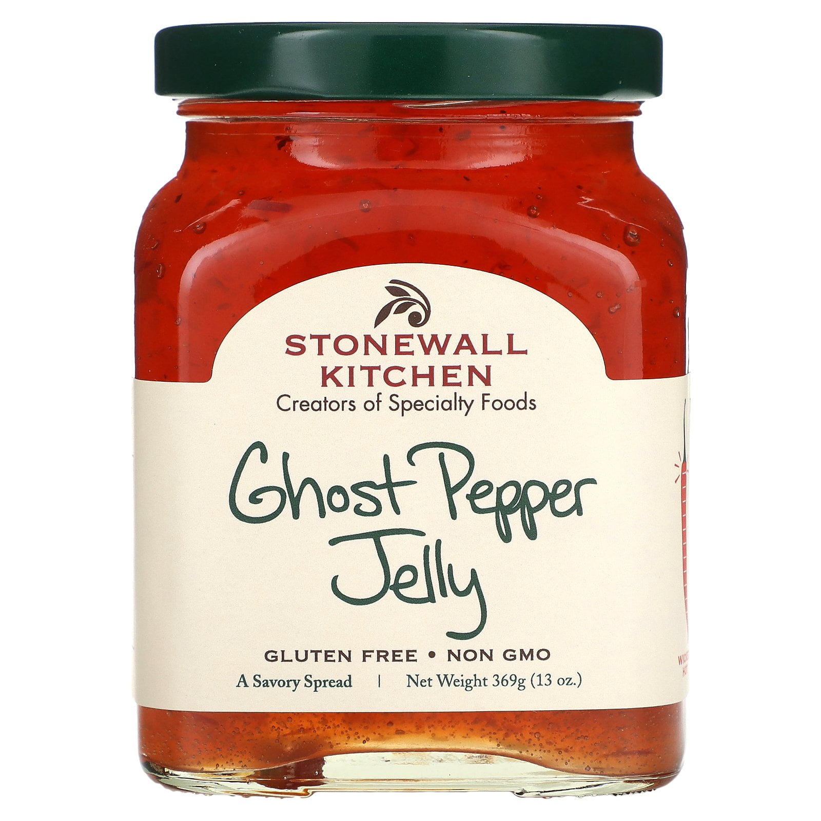 Stonewall Kitchen Ghost Pepper Jelly, Wicked Hot , 13 oz (369 g)