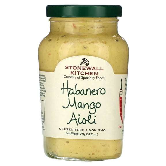 Stonewall Kitchen Habanero Mango Aioli, Hot, 10.25 oz (291 g)