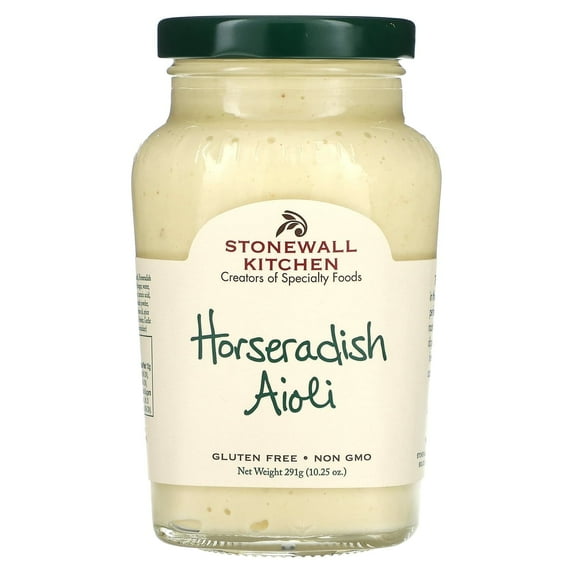 Stonewall Kitchen, Horseradish Aioli, 10.25 oz (291 g) Pack of 4