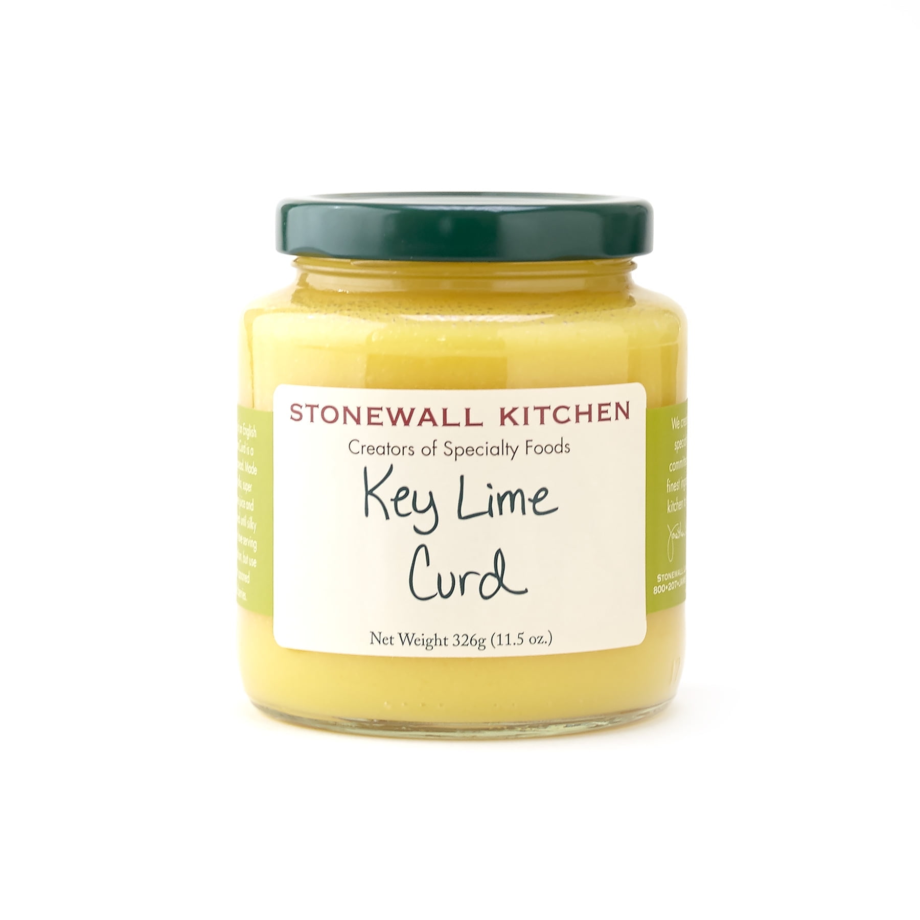 Stonewall Kitchen, Key Lime Curd, 11.5 oz jar, Bright tart flavor ...