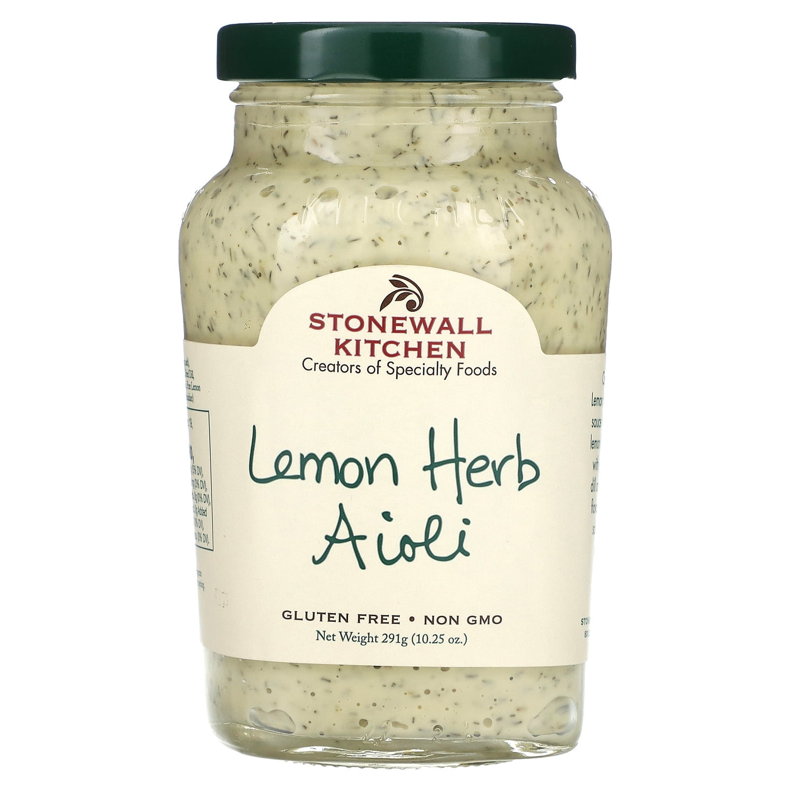 Stonewall Kitchen Lemon Herb Aioli, 10 Ounce Jar - Walmart.com