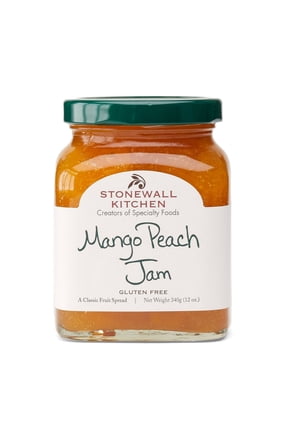 Mango Peach Jam, 12 oz (340 g)